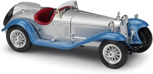 1 18 for Alfa Romeo 8C 2300 Retro Convertible Alloy Car Model Adult Collection Decoration Gift Mini Simulation Toys