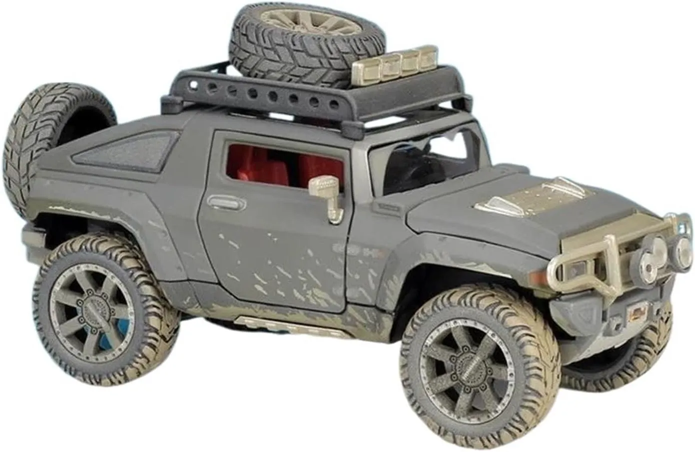 1 24 for Hummer HX Concept Alloy Car Model Diecast Metal Toy Off-Road Vehicles Car Model Simulation Collections Simulation Vehicle Playset