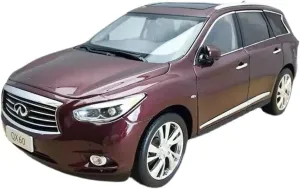 1:18 for Infiniti QX60 SUV Static Simulation Alloy Car Model Decorative Ornaments Souvenirs Mini Simulation Toys(Red)