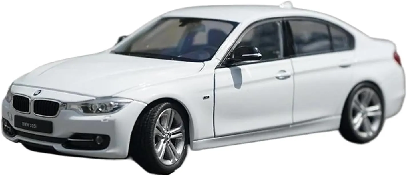 1:24 for BMW 335i Simulation Alloy Car Model Collection Souvenir Mini Simulation Toys(Red)