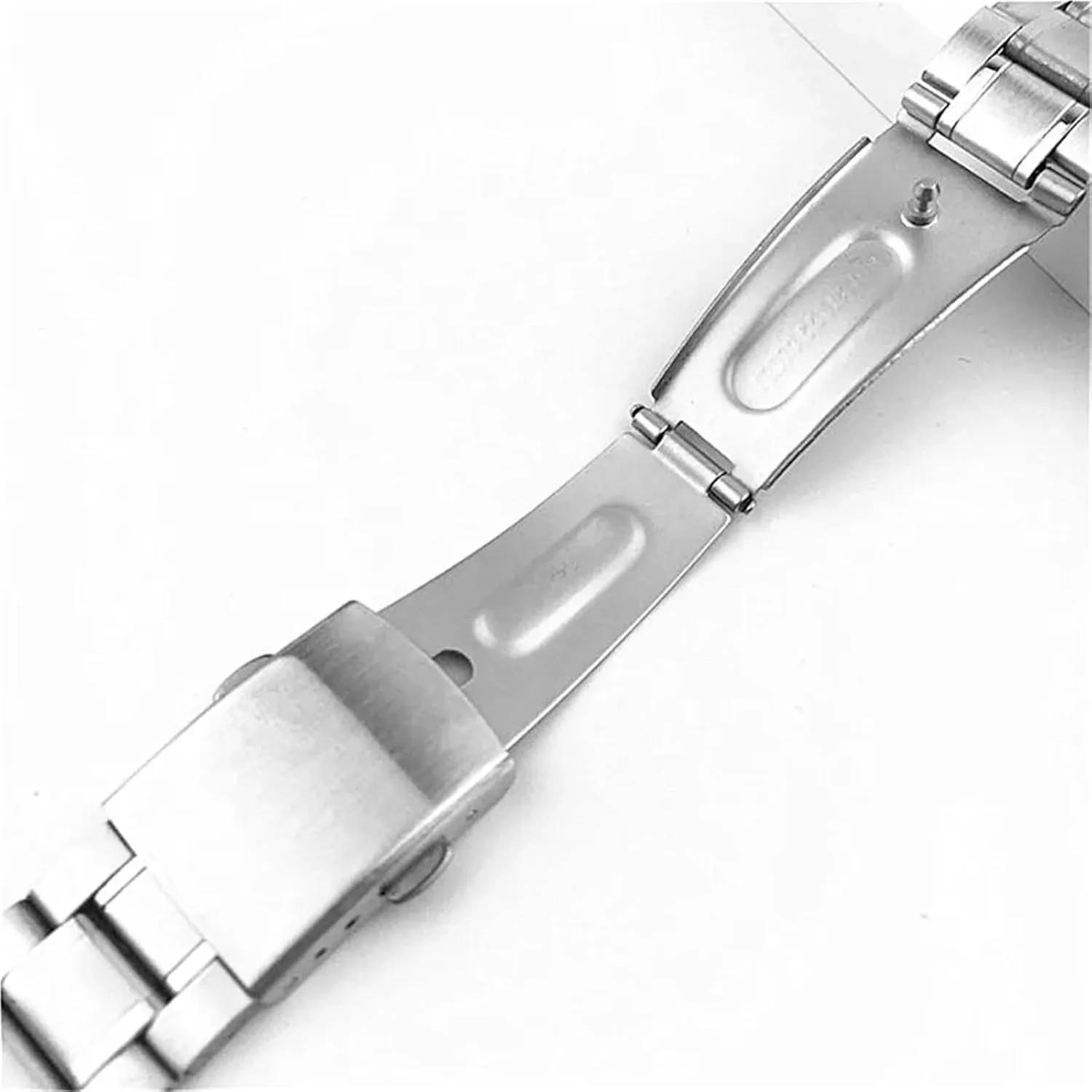 12mm 14mm 16mm 18mm 20mm 22mm Stainless Steel Strap Sliver Adjustable Smart Watch Band Women Men