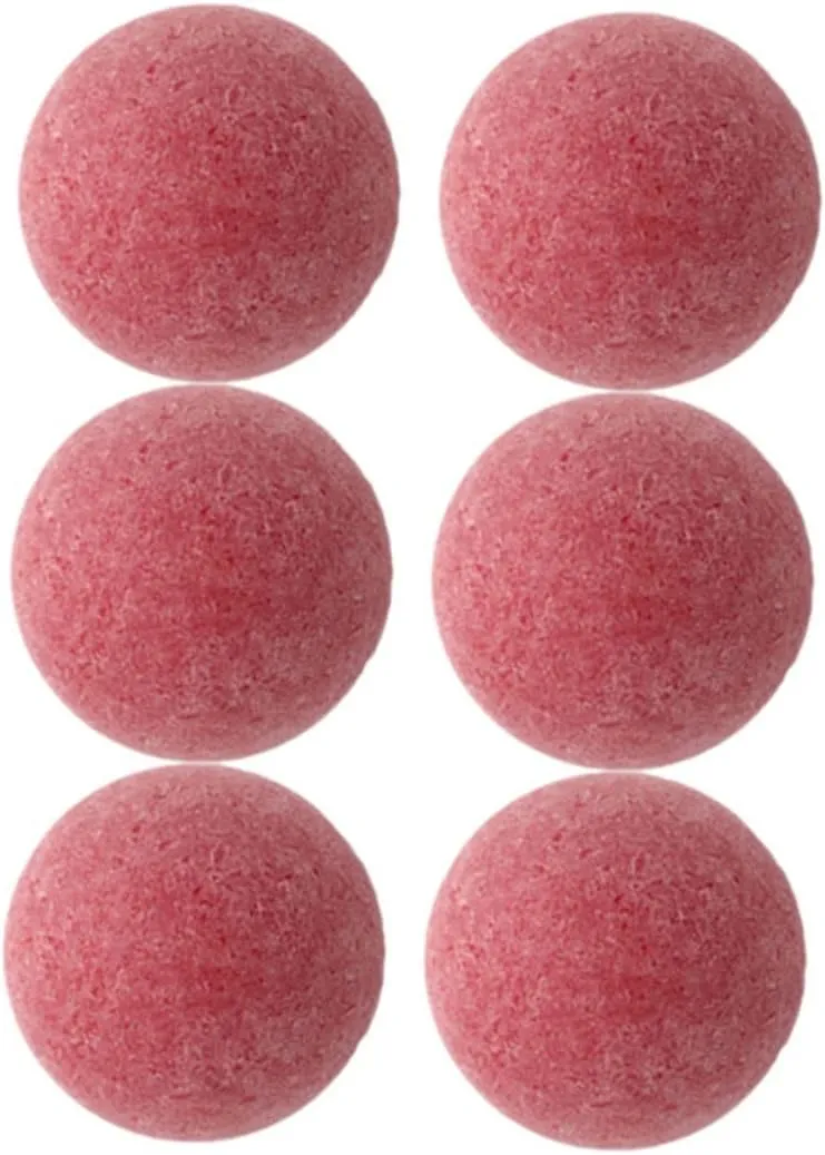 12Pcs Replacement Foosballs Red Stylish Table Soccer Balls for Tabletop Games Durable Footballs for Sports and Classroom Activities
