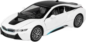1:32 for I8 Alloy Die-cast Sports Car Model(White)