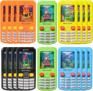 18 Pcs Handheld Water Games-Prize Treasure Box Toys,Birthday Return Gifts Party Favors,Christmas Stocking Goodie Bag Stuffers,Pinata Stuffers for Kids Classroom/Students (18)