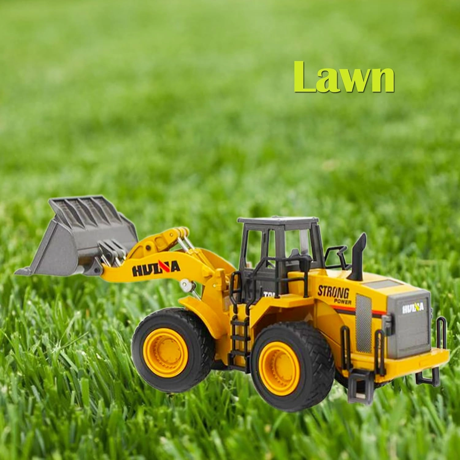1/40 Large Wheeled Loader Heavy Duty Construction Metal Bulldozer, Loder Vehicle Toys for Kids, Outdoor Sandbox Car Toys, Birthday Gift Toddler Boy Kid