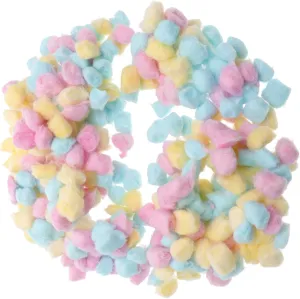 1Pack Colored Cotton Balls for Face Cleaning Soft Absorbent Small Gentle Skin Care for Newborns and Makeup Application