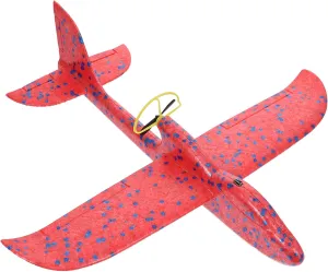 1Pc Throwing Airplane Fun Glider Aircraft for Outdoor Flying Plaything to Enhance Parent Interaction Present for Boys Engaging Non Electronic Activity