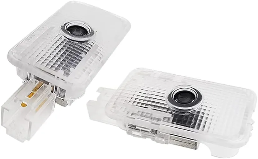 2 pcs Non-Fading LED Car Door Logo Lights Courtesy Projector Laser Welcome Light Ghost Shadow Forester Accessories Puddle lamp for Forester Outback Ascent Accessories
