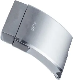 20mm Matt Shiny Thick Stainess Steel Buckle For Breitling Strap Polishing Double Click Clasp