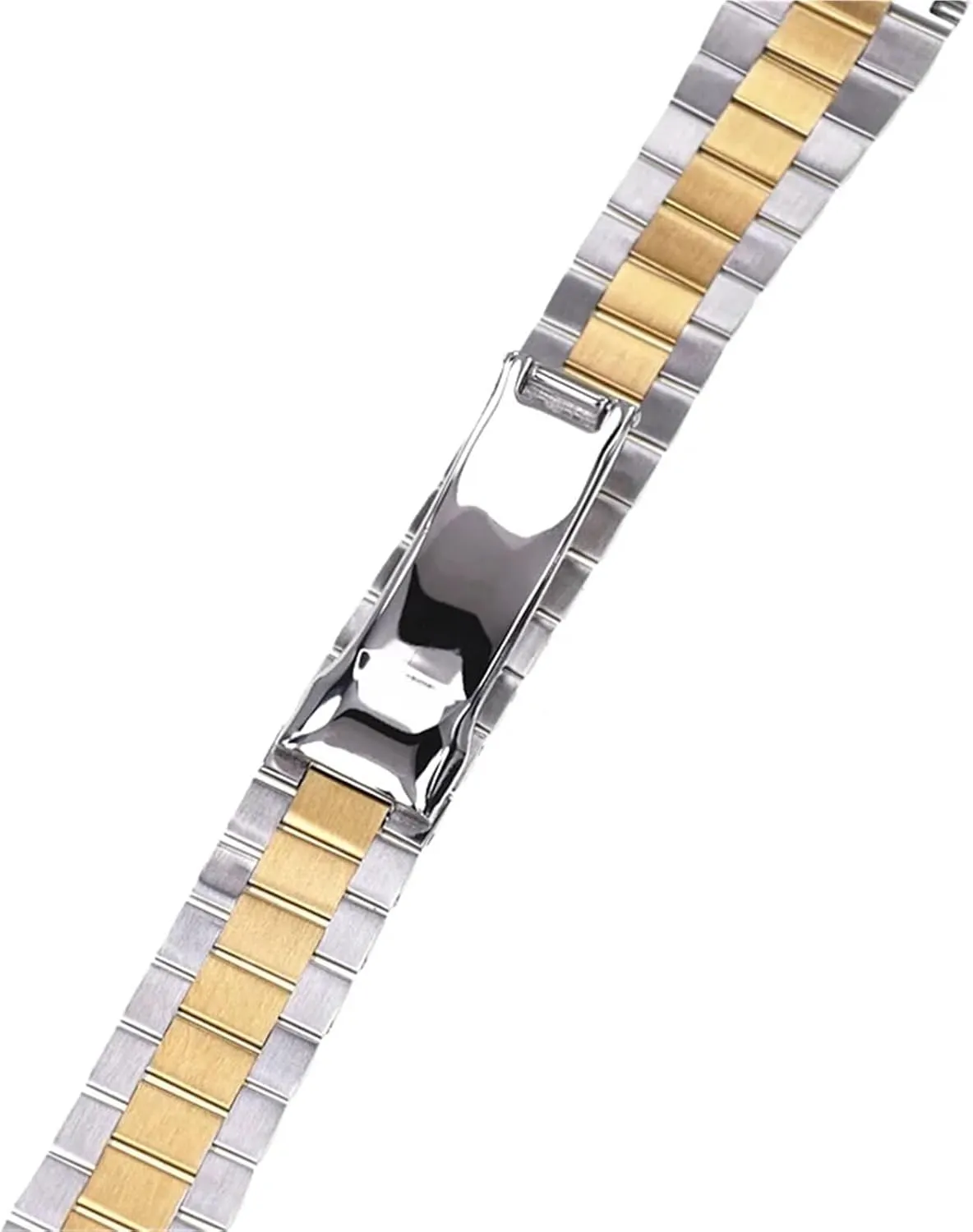 20mm Stainless Steel Strap Universal Watchband Accessories Adjustable Men's And Women's Quick Release
