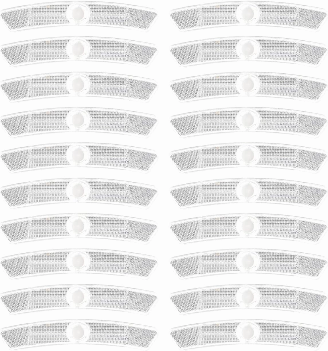 20pcs Bicycle Reflector Wheel Spoke Reflector Wheel Reflectors Automotive Wheels Car Auto Accessories