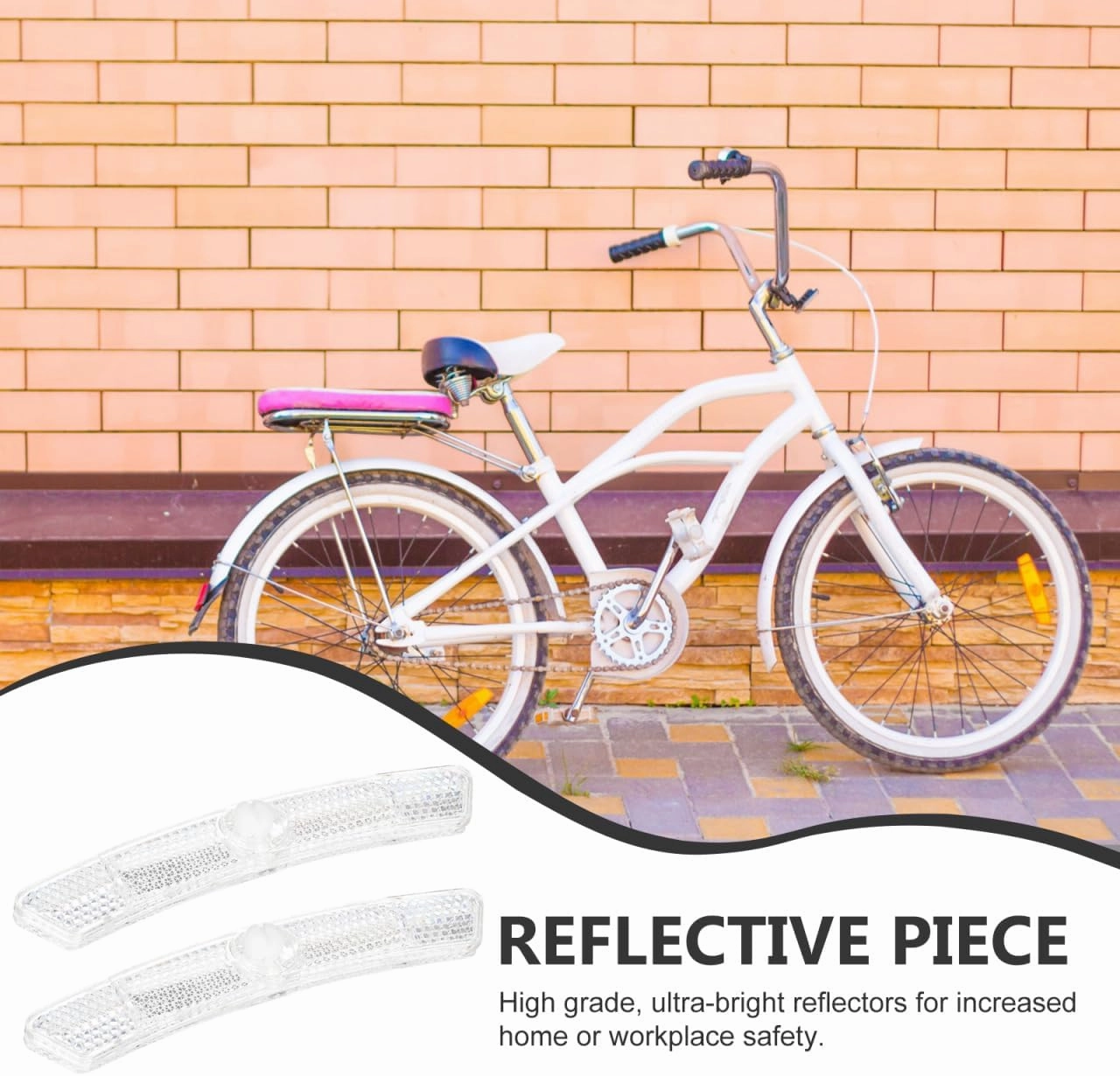 20pcs Bicycle Reflector Wheel Spoke Reflector Wheel Reflectors Automotive Wheels Car Auto Accessories