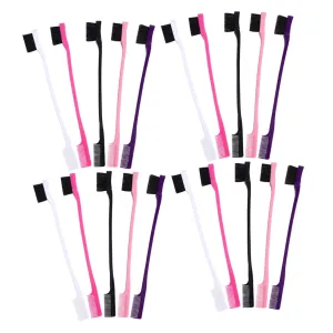24pcs Eyelash Brush Separator Comb Mascara Painting Tool Lash Comb for Eyelash Eye Makeup For Makeup Eyebrow Eyebrows Brush Abs