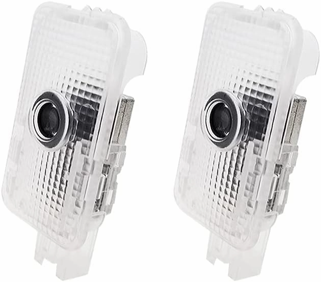 2 pcs Non-Fading LED Car Door Logo Lights Courtesy Projector Laser Welcome Light Ghost Shadow Forester Wilderness Accessories Puddle lamp for Forester Outback(Wilderness-Yellow)