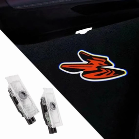 2PCS Door Lights Logo for Hornet gt rt Accessories, Courtesy LED Welcome Puddle Projection Light Lamps Compatible with Hornet gt rt 2022 2023 2024 (Red)