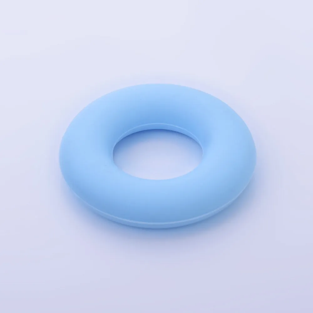 3/4" Donut ring silicone teether teething Round Circle Silicone Teether toy 100% Food Grade Silicone Beads Wholesale 1pcs 102571
