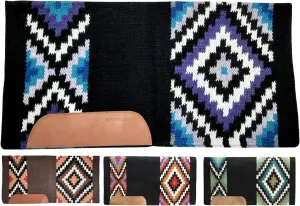 34" x 36" Maisie New Zealand Wool Western Show Saddle Blanket Pad