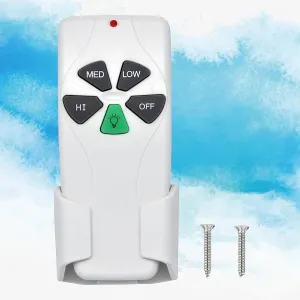 53T Ceiling Fan Remote Control Replacement for Hampton Bay Hunter FAN-53T Remote Replace 2AAZPFAN53T L3HFAN11T FAN-11T L3HFAN35T1 FAN-35T KUJCE9103 CHQ8BT7030T CHQ7030T UC7030T FAN-53T1
