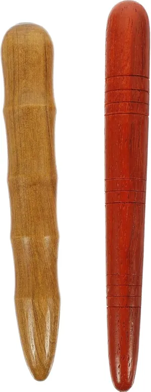 5sets Circulation Foot Tool Wooden Massage Stick for 's Reflexology Trigger 2pcs*5