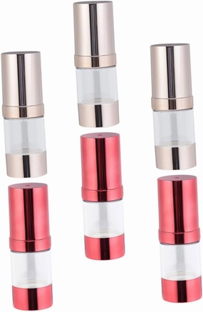 6pcs Empty Plastic Bottles for Shampoo Lotion Pump Dispenser Foam Bottle Pump