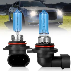 9012 High Performance Headlight Bulbs For Chrysler 200 300 (2011-2015) Halogen Bulbs, 9012 HIR2 High Low Beam Light Bulbs Super Bright 5000K Front Light Car Replacement Bulb, 2PCS