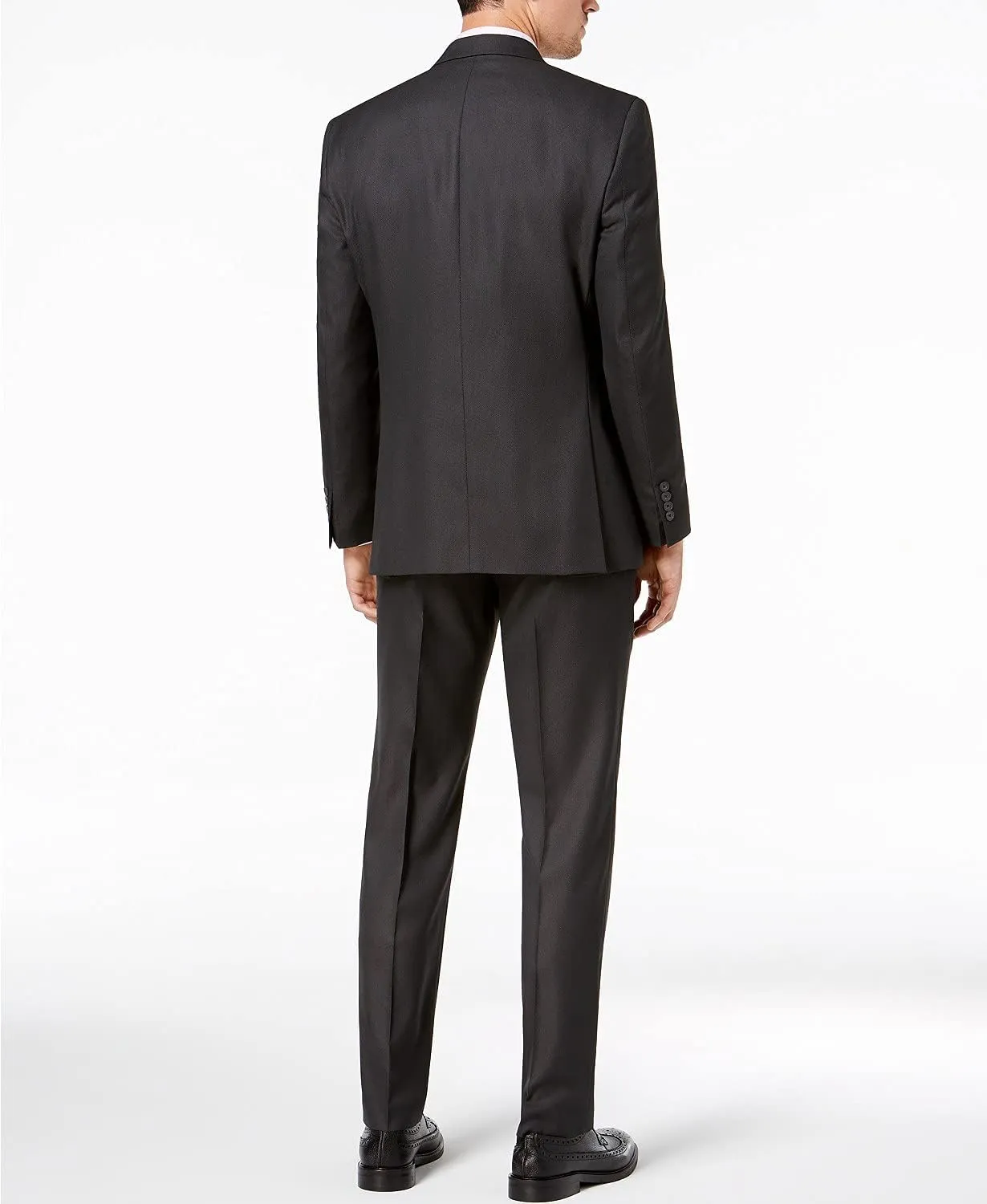 Adam Baker Men's Classic Fit 3-Piece (Jacket, Vets, Trousers) Vested Suit Set - Many Sizes & Colors Available