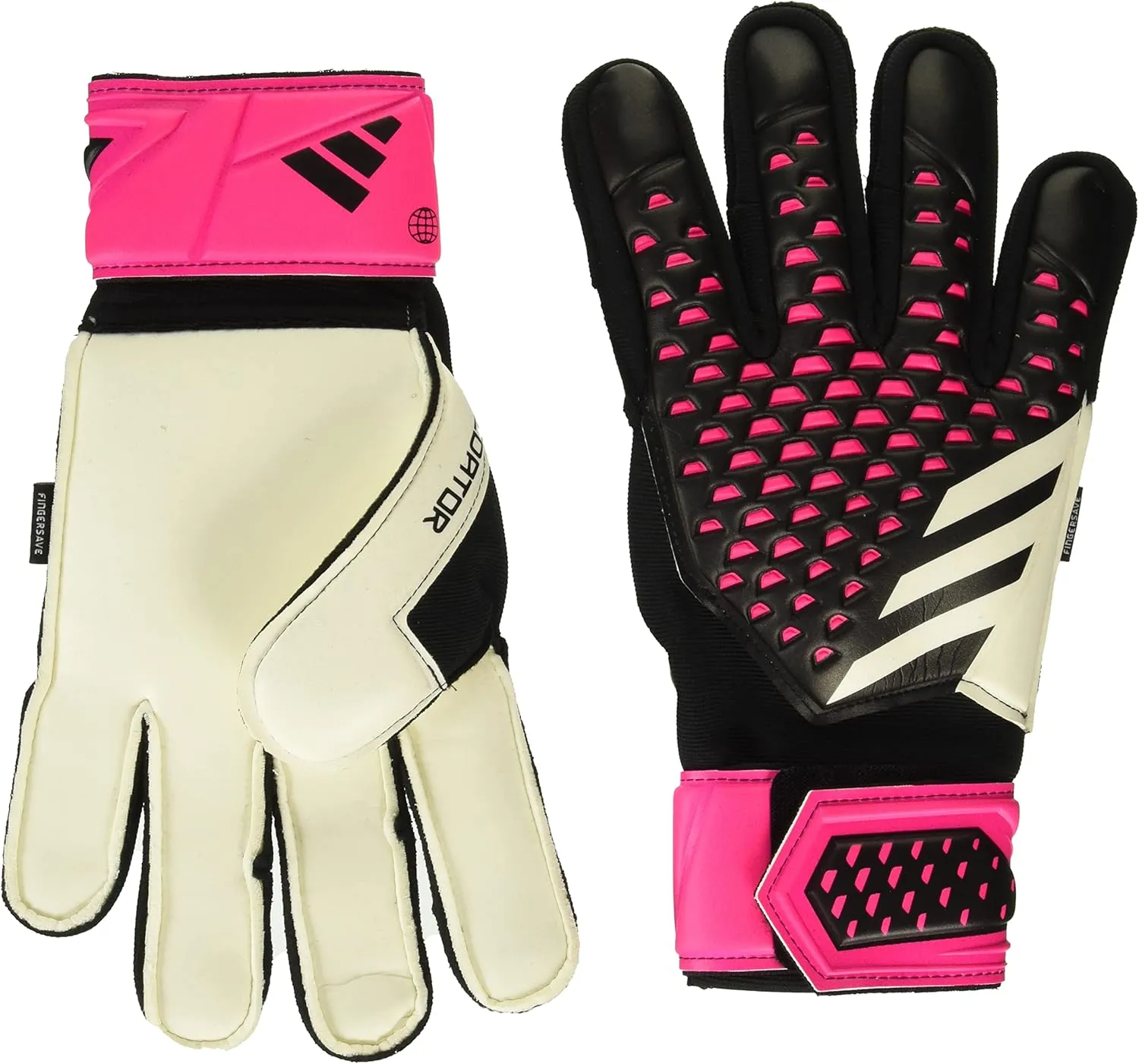 adidas Unisex-Adult Match Fingersave Predator Goalie Gloves