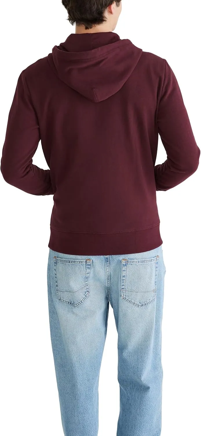 AEROPOSTALE Men's Aero Logo Full Zip Hoodie-Circle