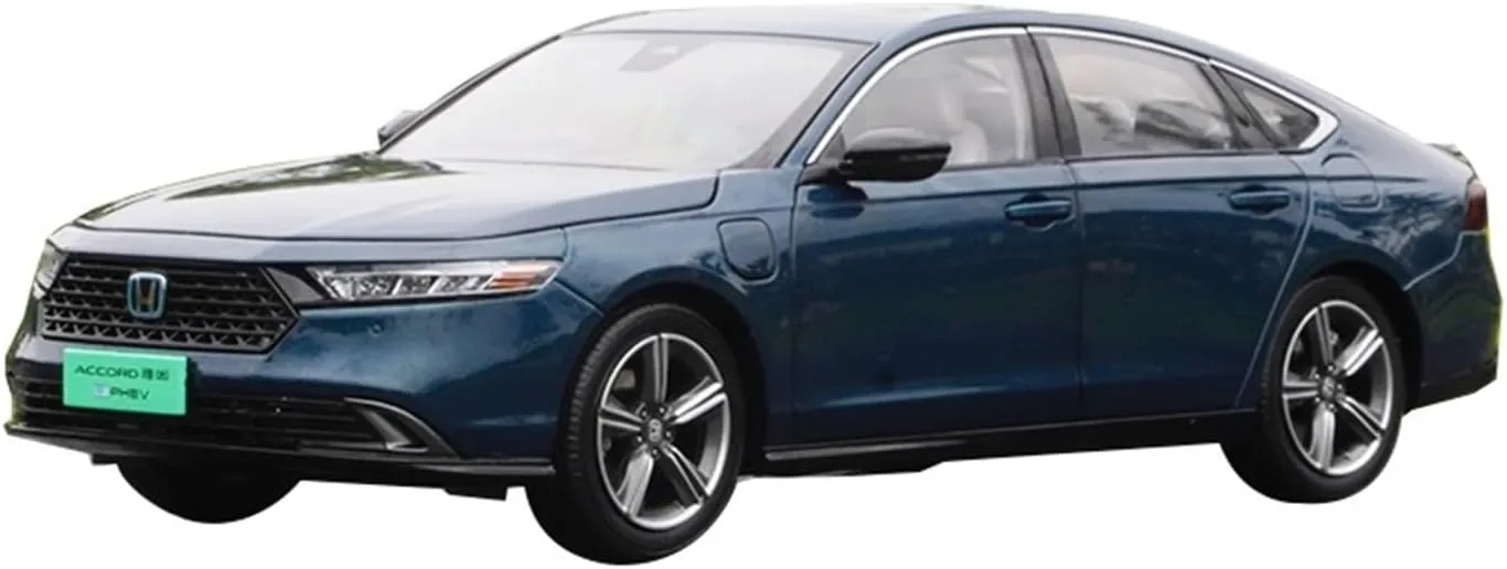Alloy Resin Car Vehicle Model 1 18 Fit for Honda Accord E:phev 2023 Car Model Simulation Alloy Model Static Die-Casting Collection Accessories Festive Deluxe Gift