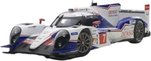 Alloy Resin Car Vehicle Model Fit for Toyota TS040 2014 1 18 Resin Fat Simulation Le Mans Racing Car Model Collectibles Souvenir Display Festive Deluxe Gift