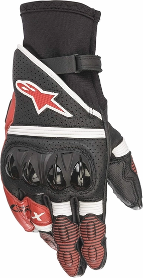 Alpinestars GPX Gloves (XX-Large) (Black/White/Bright RED)