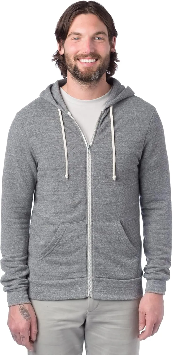 Alternative All Gender Adult's Rocky Eco-Fleece Zip Hoodie