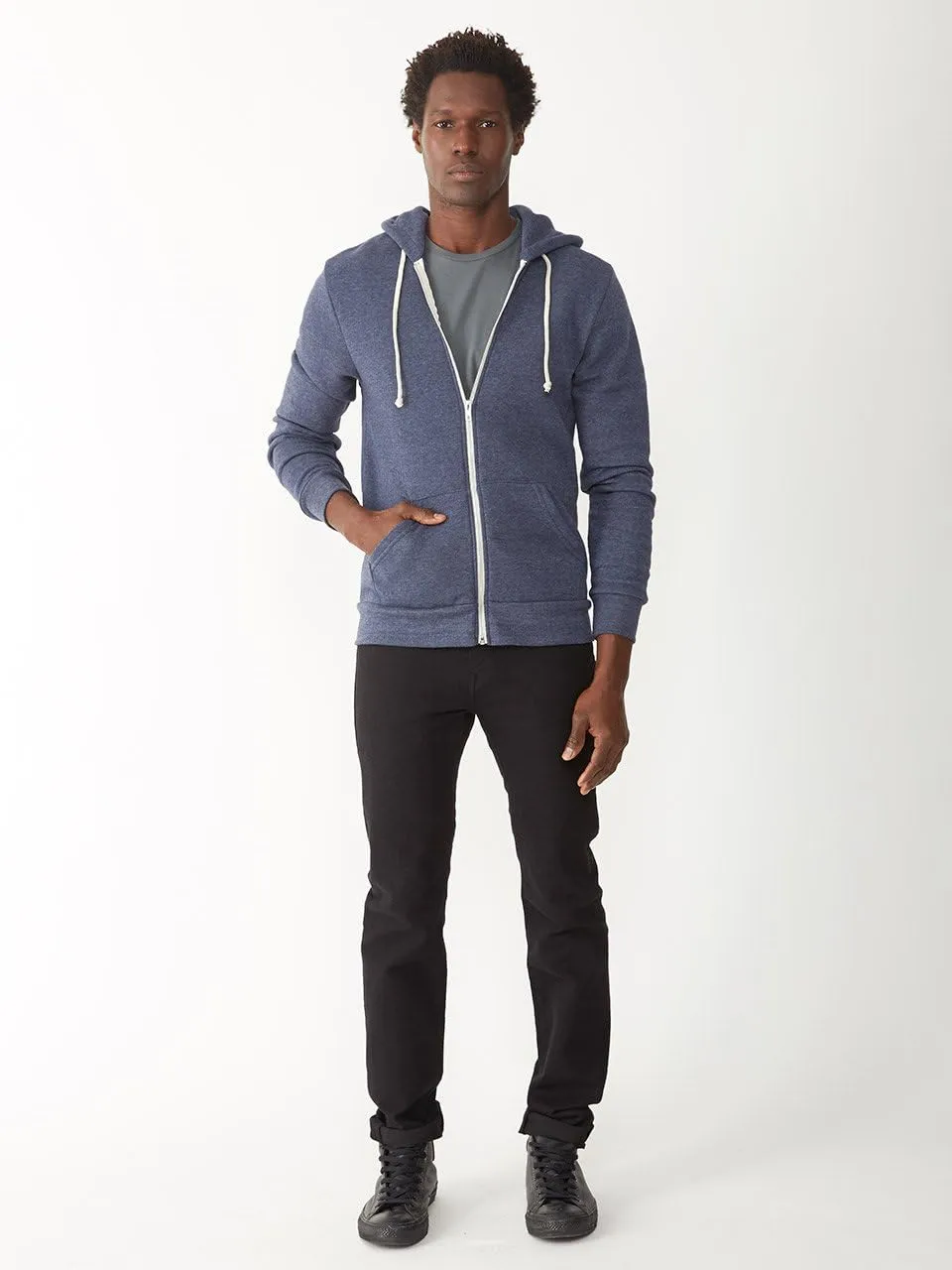 Alternative All Gender Adult's Rocky Eco-Fleece Zip Hoodie