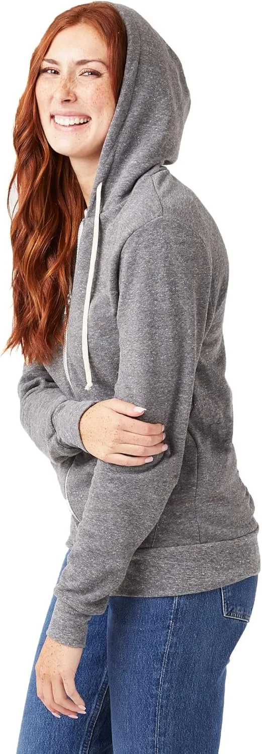 Alternative All Gender Adult's Rocky Eco-Fleece Zip Hoodie