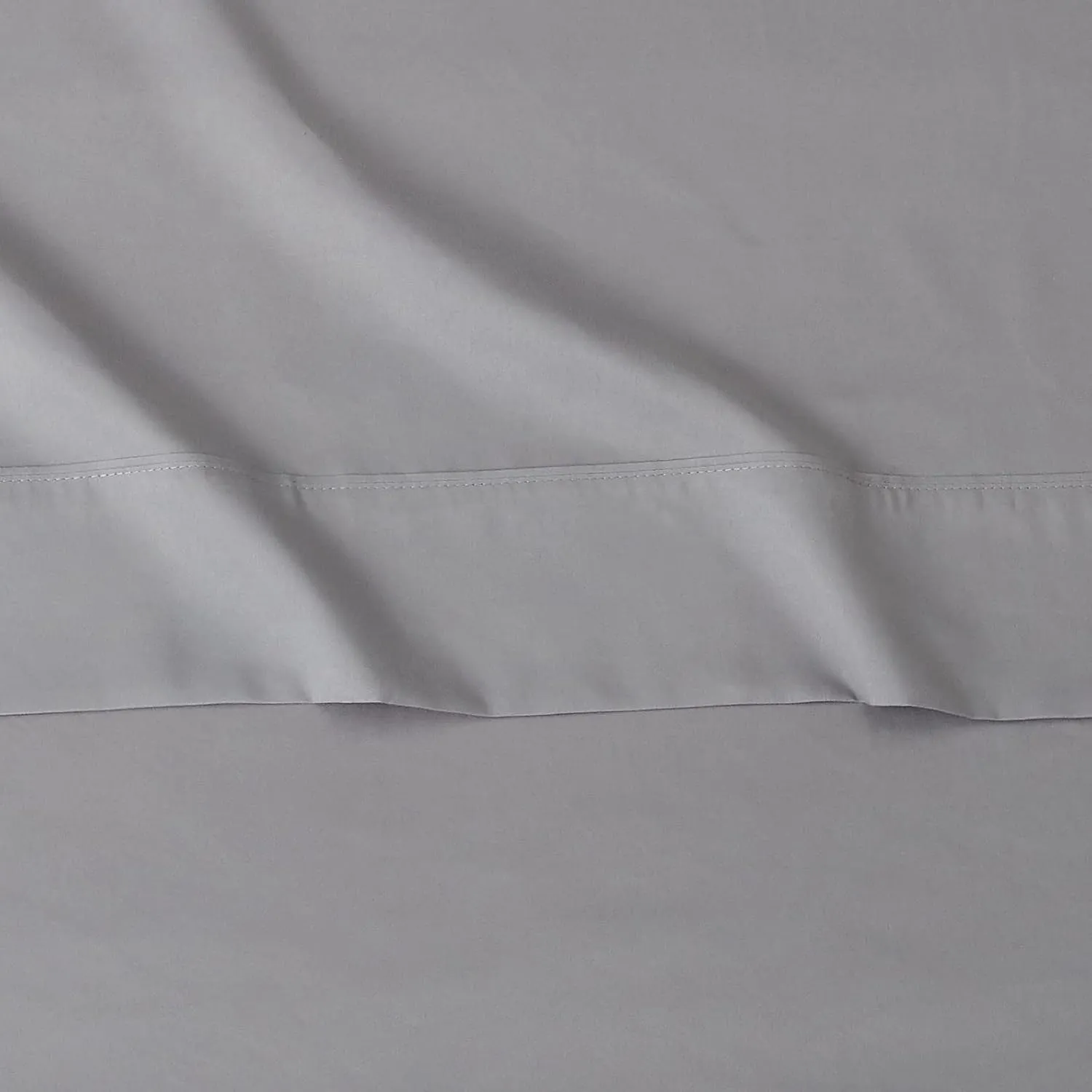 Amazon Basics Soft, Breathable, Wrinkle-free Microfiber 4 Piece Bed Sheet Set, 14-inch Deep Pockets, King, Dark Gray, Solid