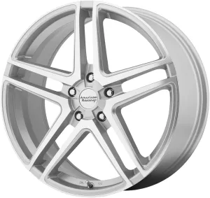 American Racing AR907 16X7 5X112 SLV MACH 40MM - AR90767056440
