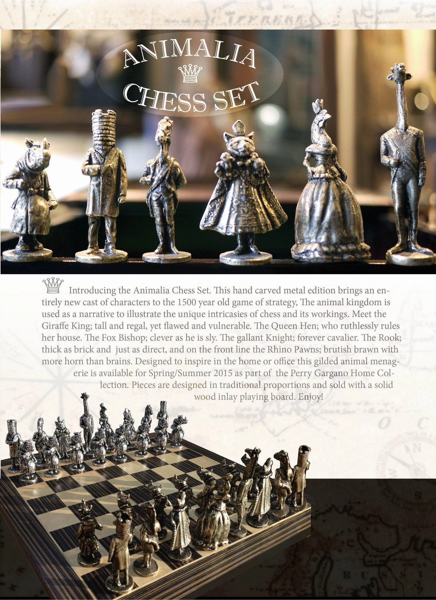 Animal Kingdom Chess Set