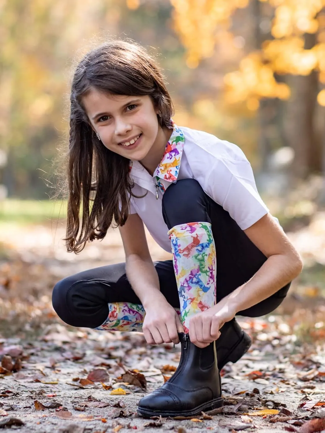 Anni Lyn Sportswear Girl's Ventilated Show Shirt II - Short Sleeve