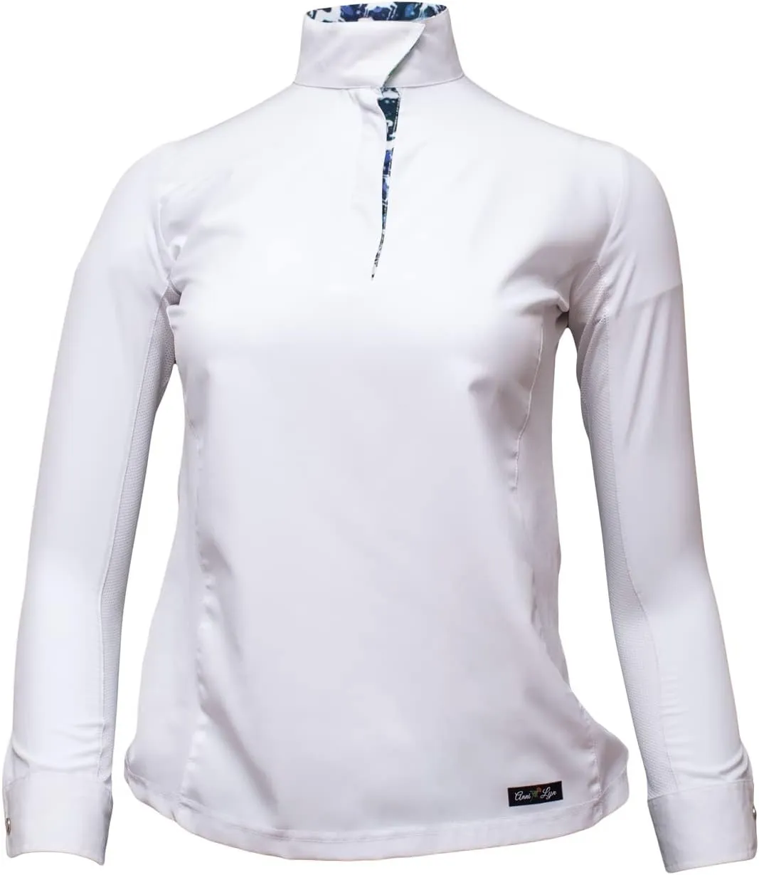 Anni Lyn Sportswear Women's Ventilated Show Shirt - Long Sleeve