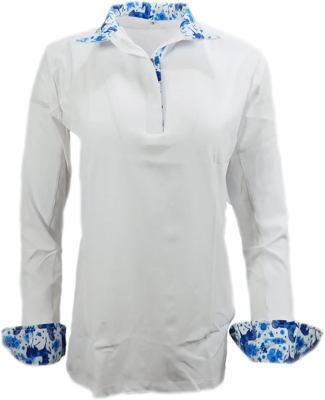Anni Lyn Sportswear Women's Ventilated Show Shirt - Long Sleeve