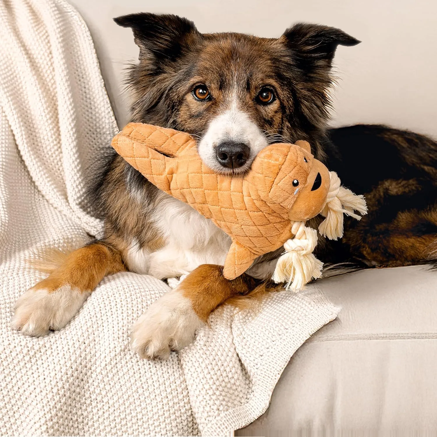 Arctic Collection Dog Toys | Jumbo Sized Walter The Walrus | Cute, Durable, & Sustainable Plush Chew Toys for Dogs 50 lbs & up | Eco Friendly & 100% Recycled Materials