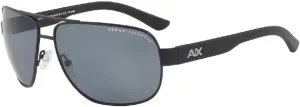 Armani Exchange AX2012S Aviator Sunglasses For Men   BUNDLE with Designer iWear Eyewear Care Kit