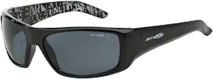 ARNETTE Hot Shot AN4182 Rectangle Sunglasses for Men   BUNDLE with Designer iWear Eyewear Care Kit