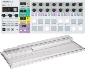 Arturia BeatStep Pro Sequencer Controller - Music Production Tool with Drum Machine Integration, Precise Beat Creation and MIDI Control for Musicians and DJs Bundle with Protective Cover (2 Items)