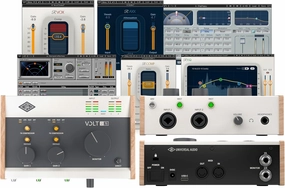 AudioDeluxe Universal Audio Volt 276 USB Audio Interface and Waves Musicians 2 Bundle