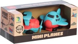 Aurora® Toys Versatile Wheatley™ Mini Planes Toys - Imaginative Play - Unplugged Play - Blue 4 Inches
