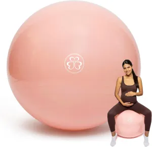 Baby Bump Birthing Ball for Pregnancy & Labor | Maternity, Yoga, Pilates & Exercise Ball | Anti-Burst, Non-Slip Design
