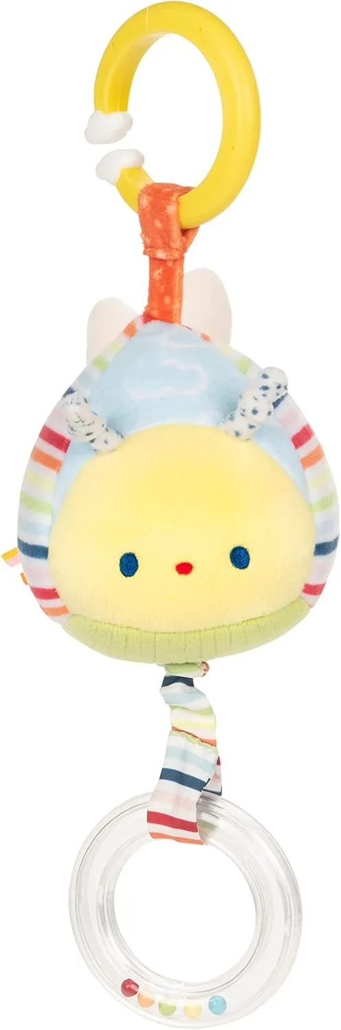 Baby GUND Tinkle Crinkle Pull and Play Sensory Toy, Ultra Soft Animal Plush Toy for Babies and Newborns