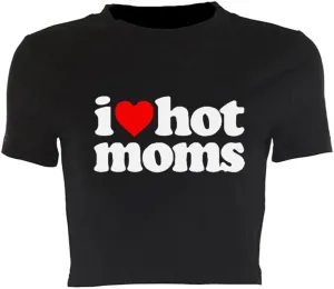 Baby Tees for Teen Girls Y2K Letter Print Crop Top Grunge Women T-Shirt