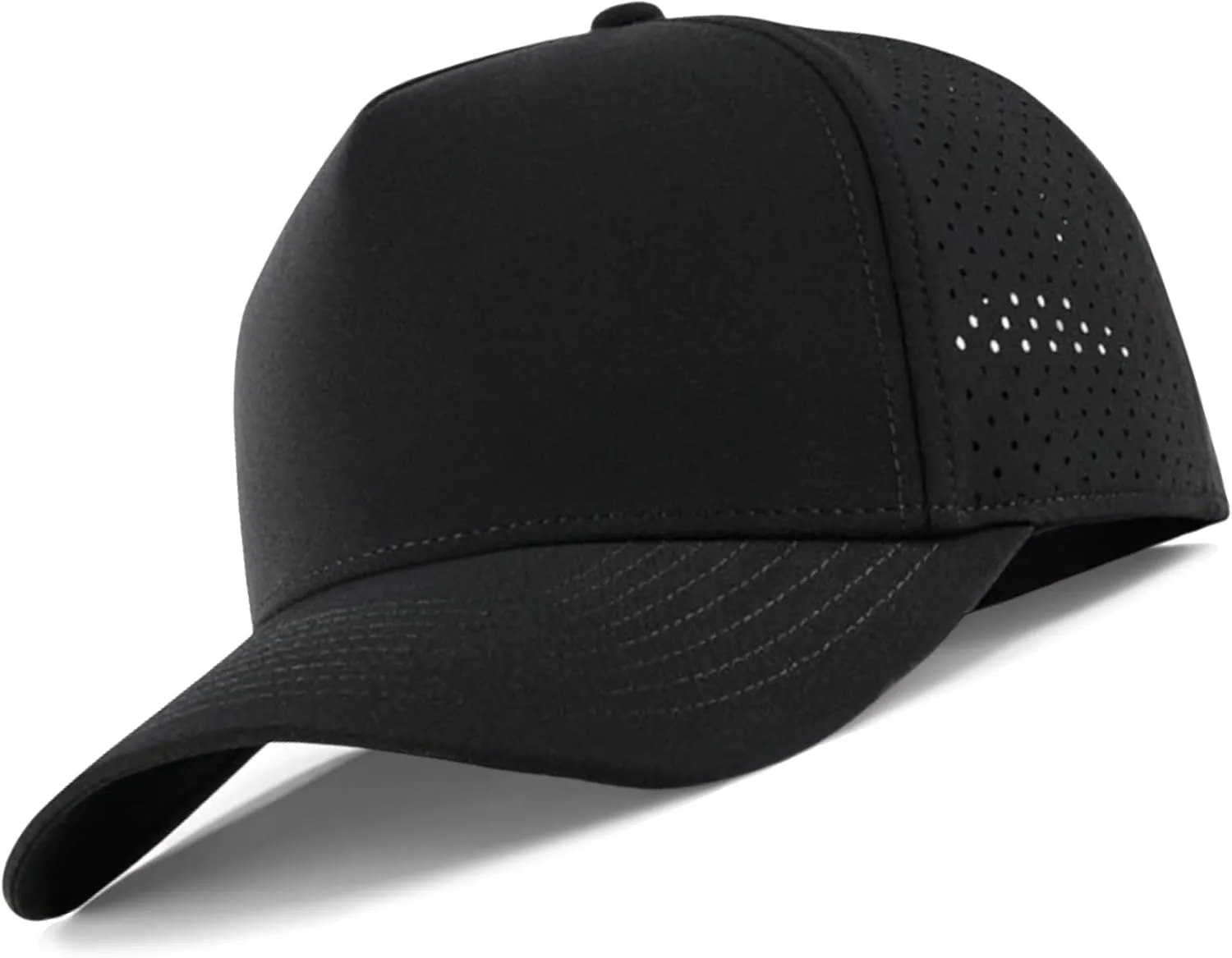 Baseball Cap Men Women Adjustable Quick Dry Laser Cut Mesh Ball Curved Brim Snapback Hat